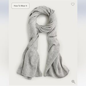 NWOT J.Crew Cashmere Wrap